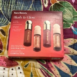 Rare Beauty Mini Blush & Glow 4-Piece Set